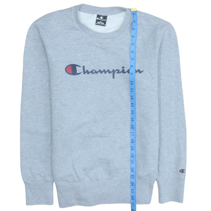Mens UK Size M Champion Grey Pullover Sweatshirt