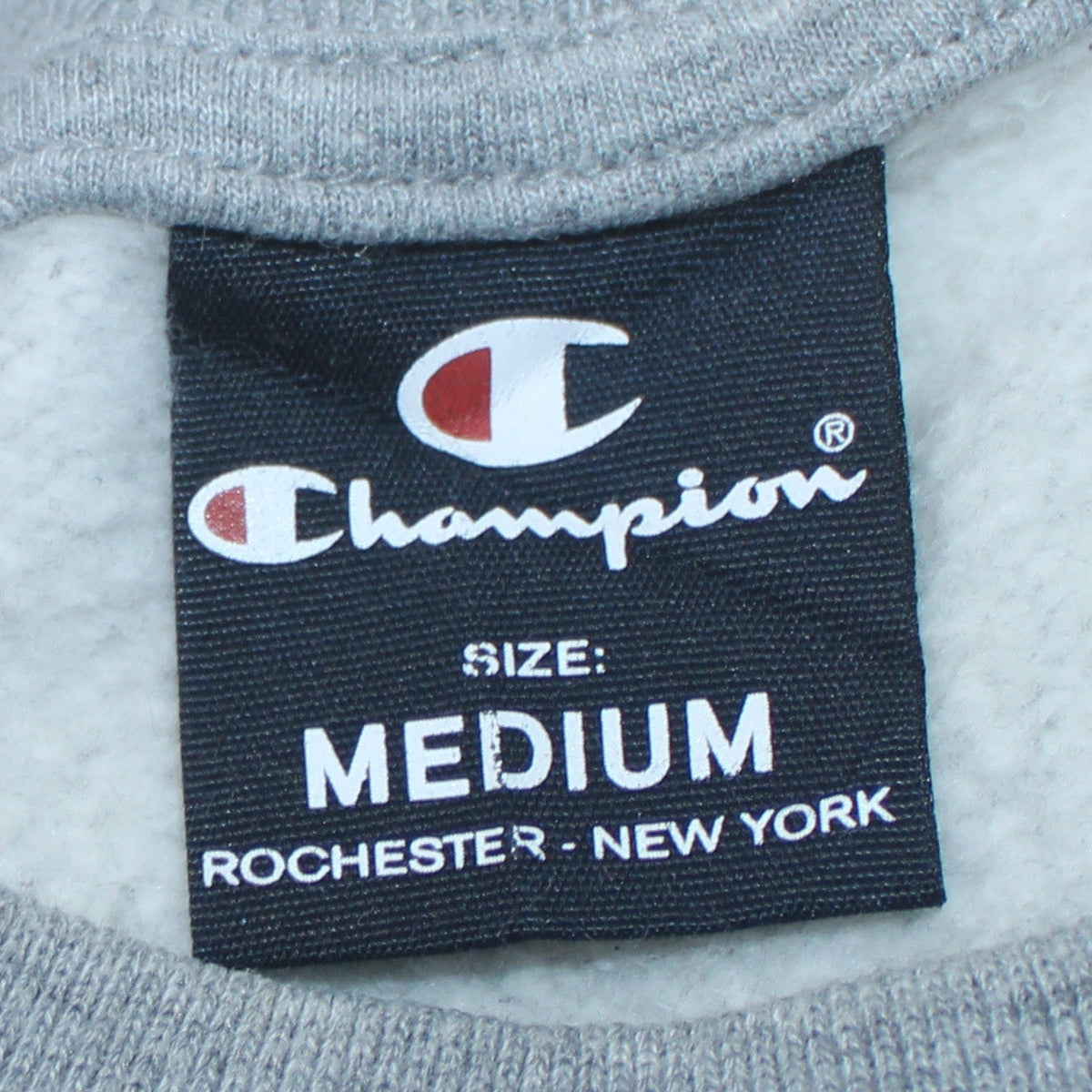 Mens UK Size M Champion Grey Pullover Sweatshirt