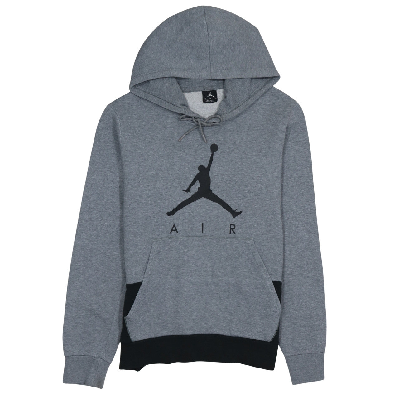 Mens UK Size M Jordan Grey Pullover Hoodie