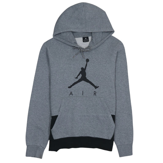 Mens UK Size M Jordan Grey Pullover Hoodie