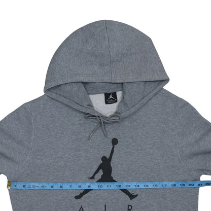 Mens UK Size M Jordan Grey Pullover Hoodie