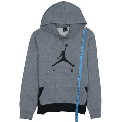 Mens UK Size M Jordan Grey Pullover Hoodie