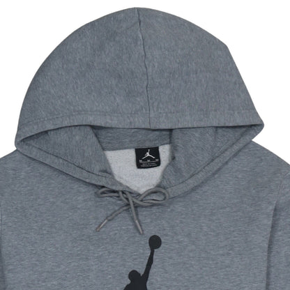 Mens UK Size M Jordan Grey Pullover Hoodie