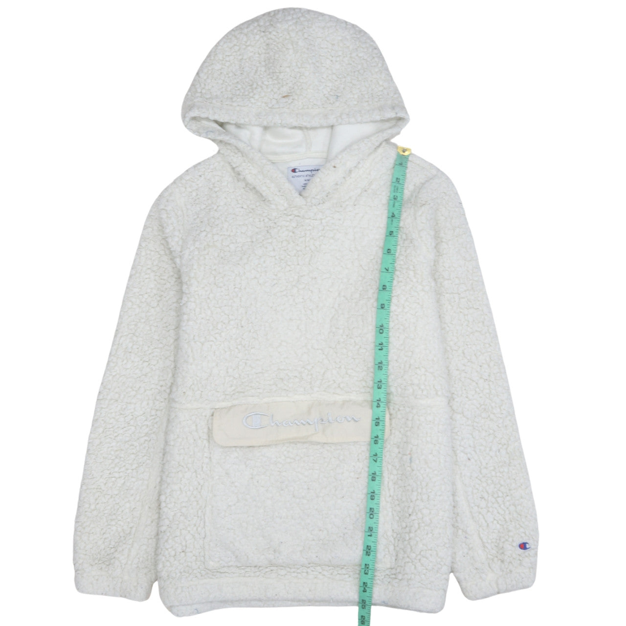 Womens UK Size M Champion Ivory Pullover Hoodie