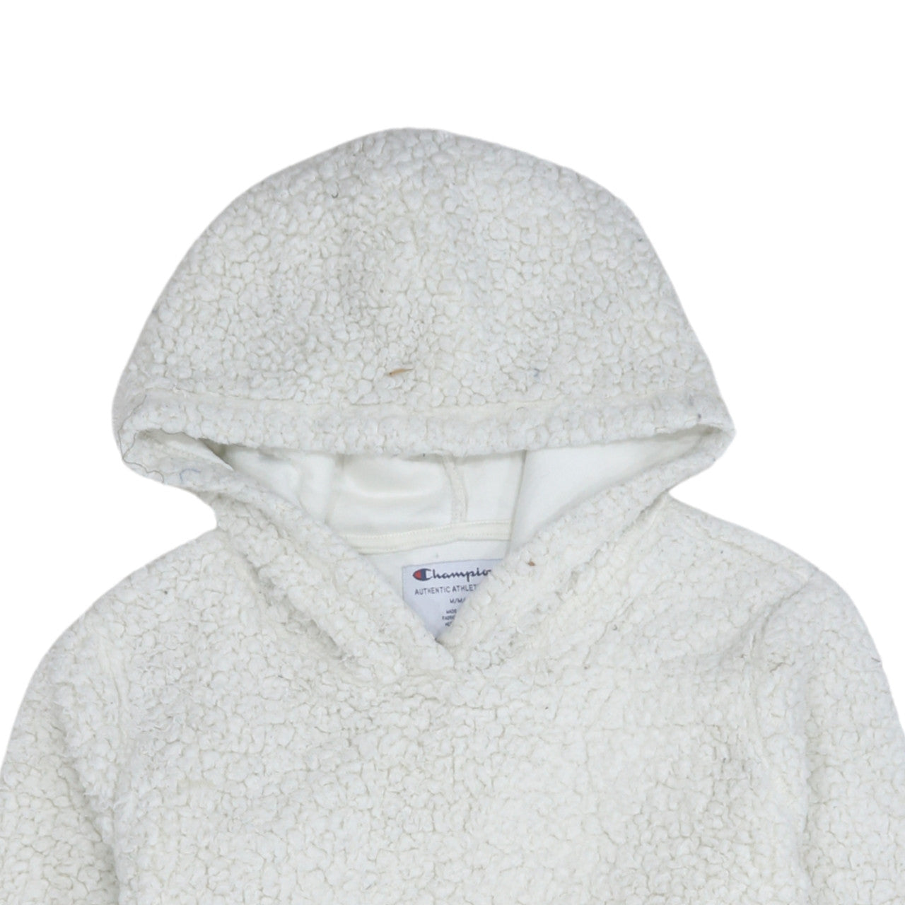 Womens UK Size M Champion Ivory Pullover Hoodie
