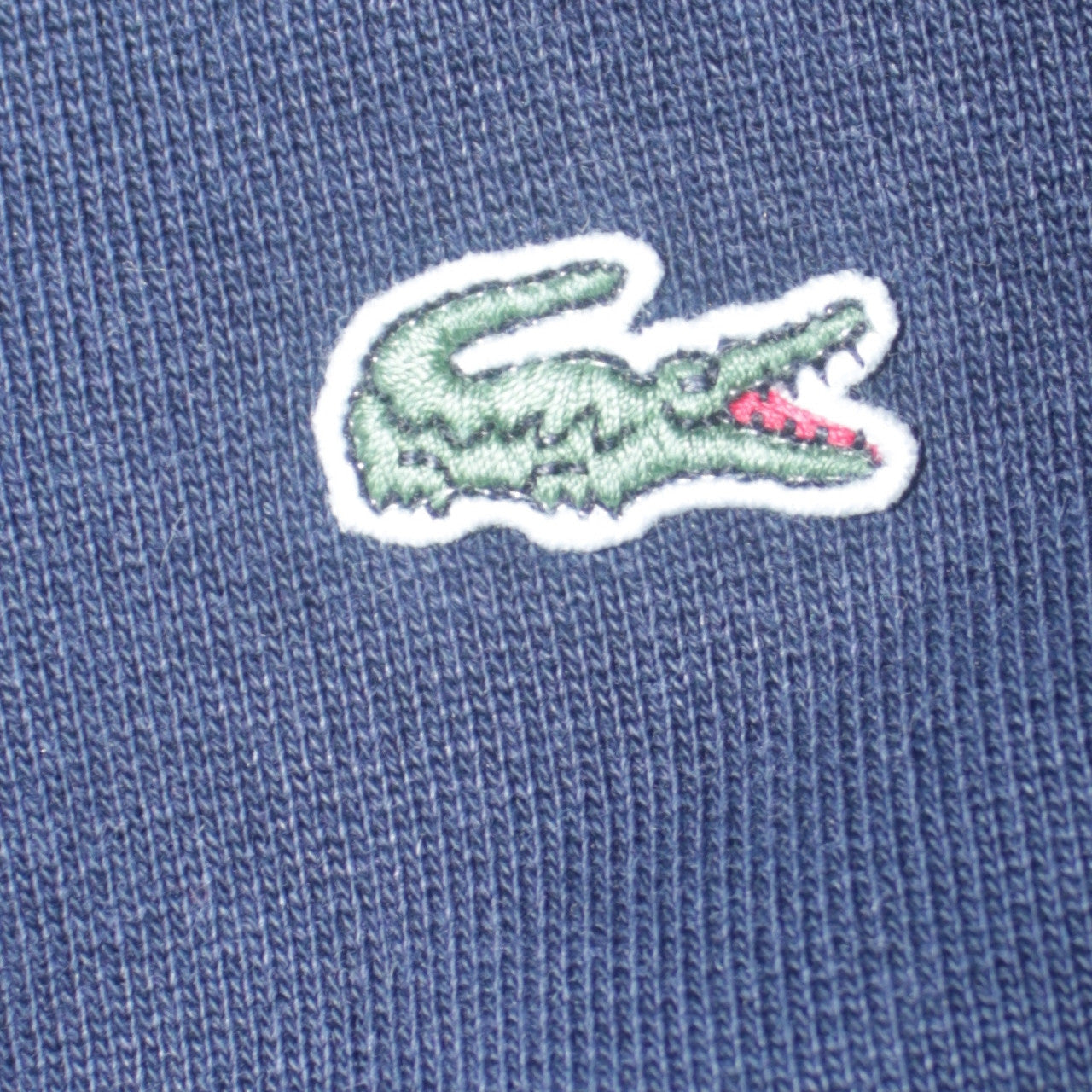 Mens UK Size XL Lacoste Blue Henley Sweatshirt