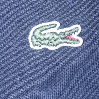Mens UK Size XL Lacoste Blue Henley Sweatshirt