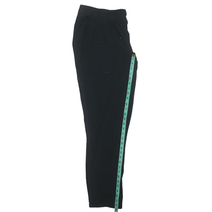 Womens UK Size L Nike Slim Fit Track Pants Black Trousers