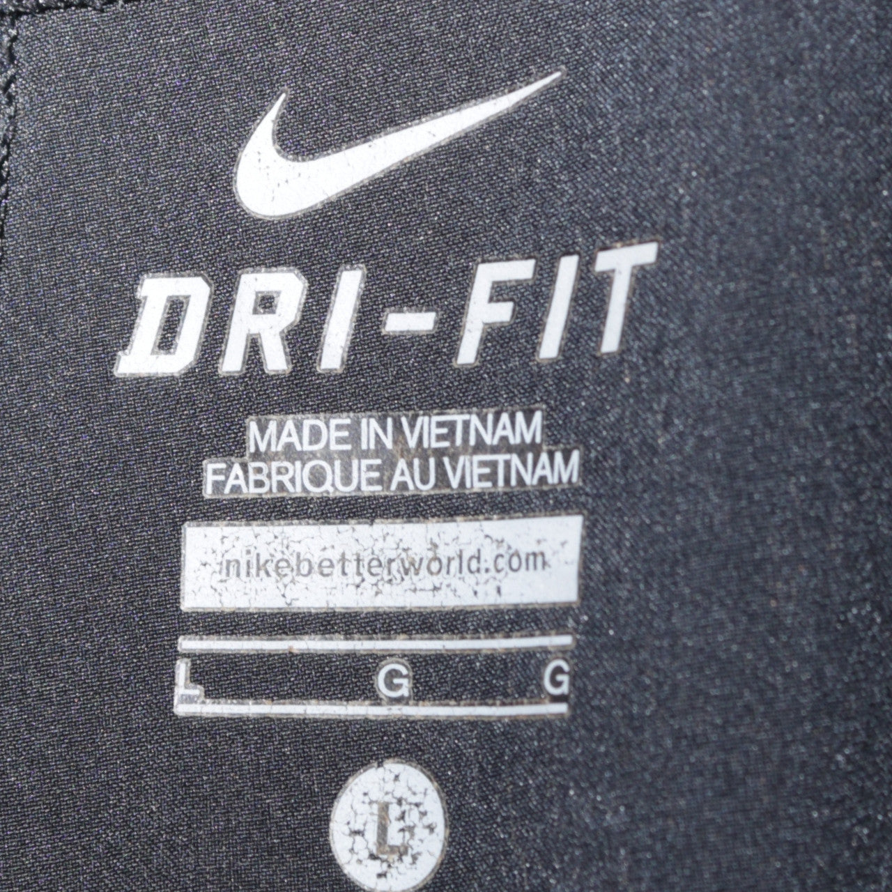 Womens UK Size L Nike Slim Fit Track Pants Black Trousers