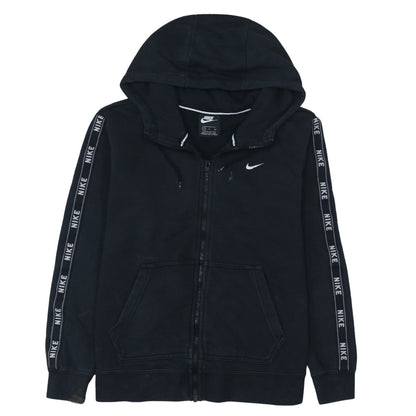 Mens UK Size S Nike Black Full Zip Hoodie