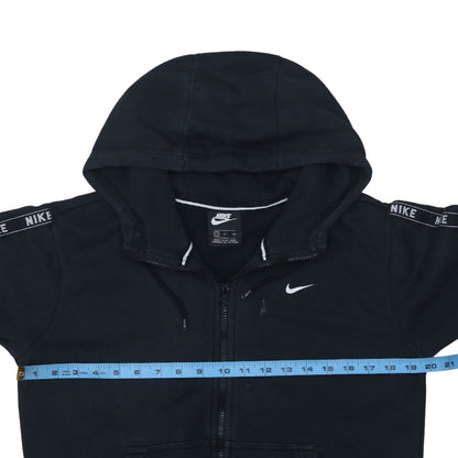 Mens UK Size S Nike Black Full Zip Hoodie
