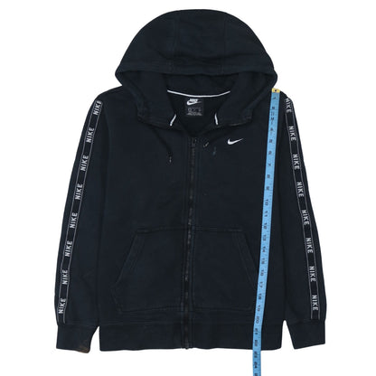 Mens UK Size S Nike Black Full Zip Hoodie