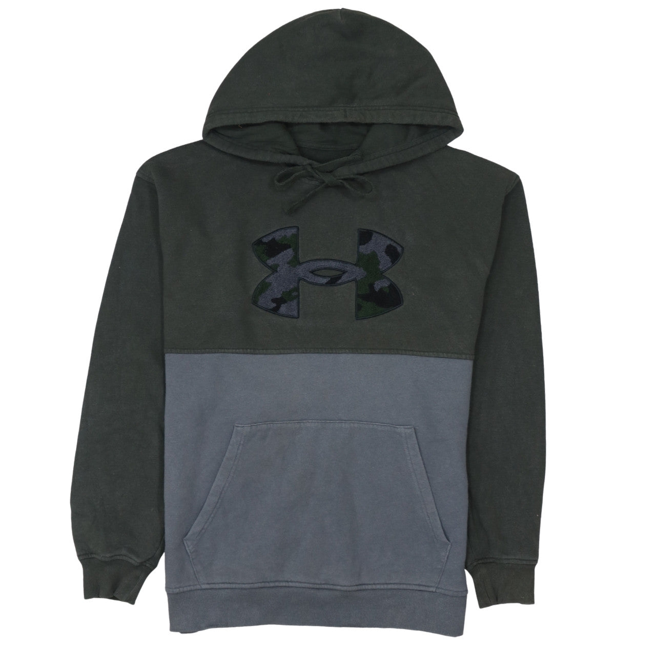 Mens UK Size S Under armour Green Pullover Hoodie