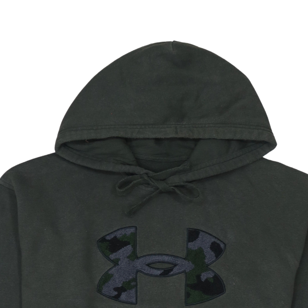 Mens UK Size S Under armour Green Pullover Hoodie