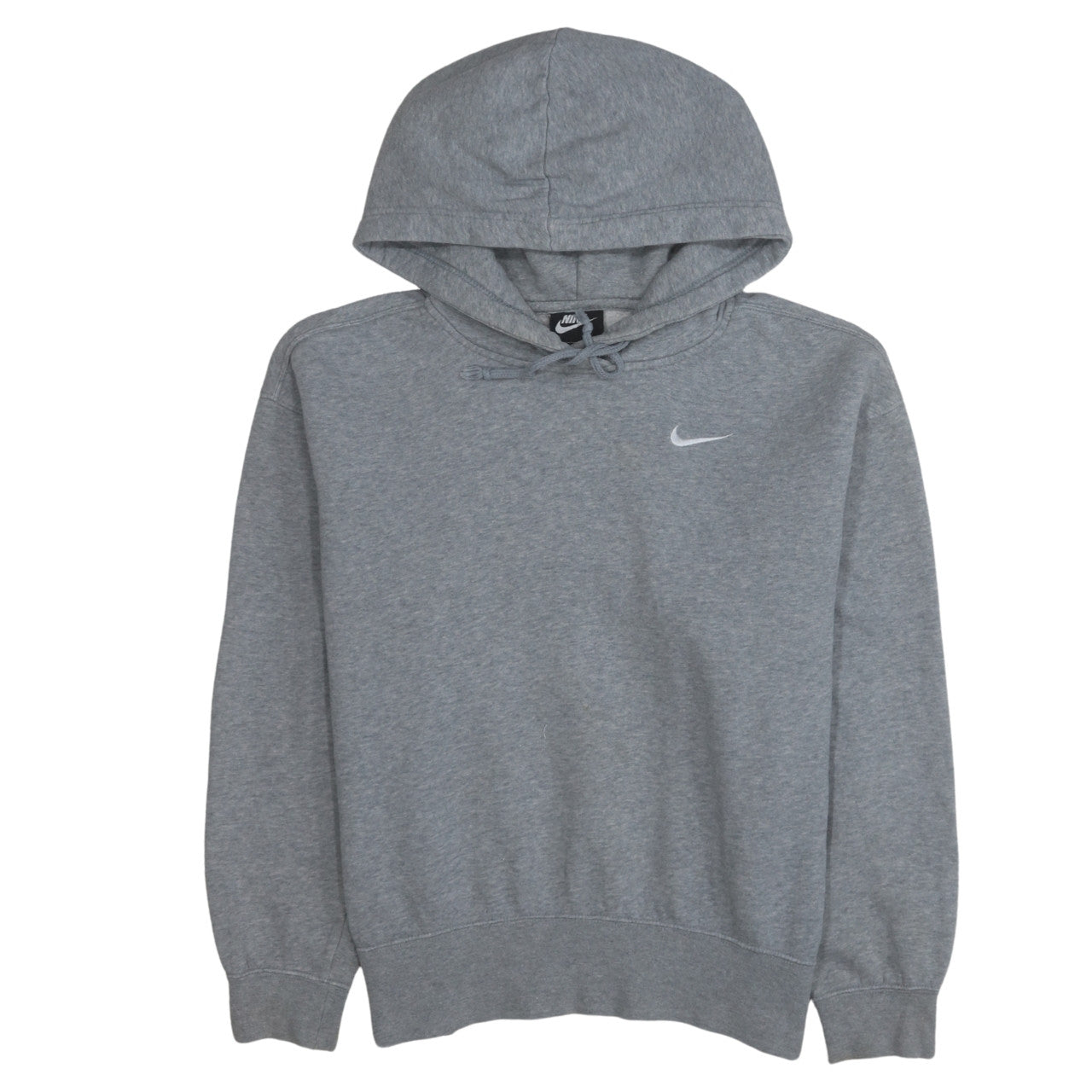 Womens UK Size S Nike Grey Pullover Hoodie