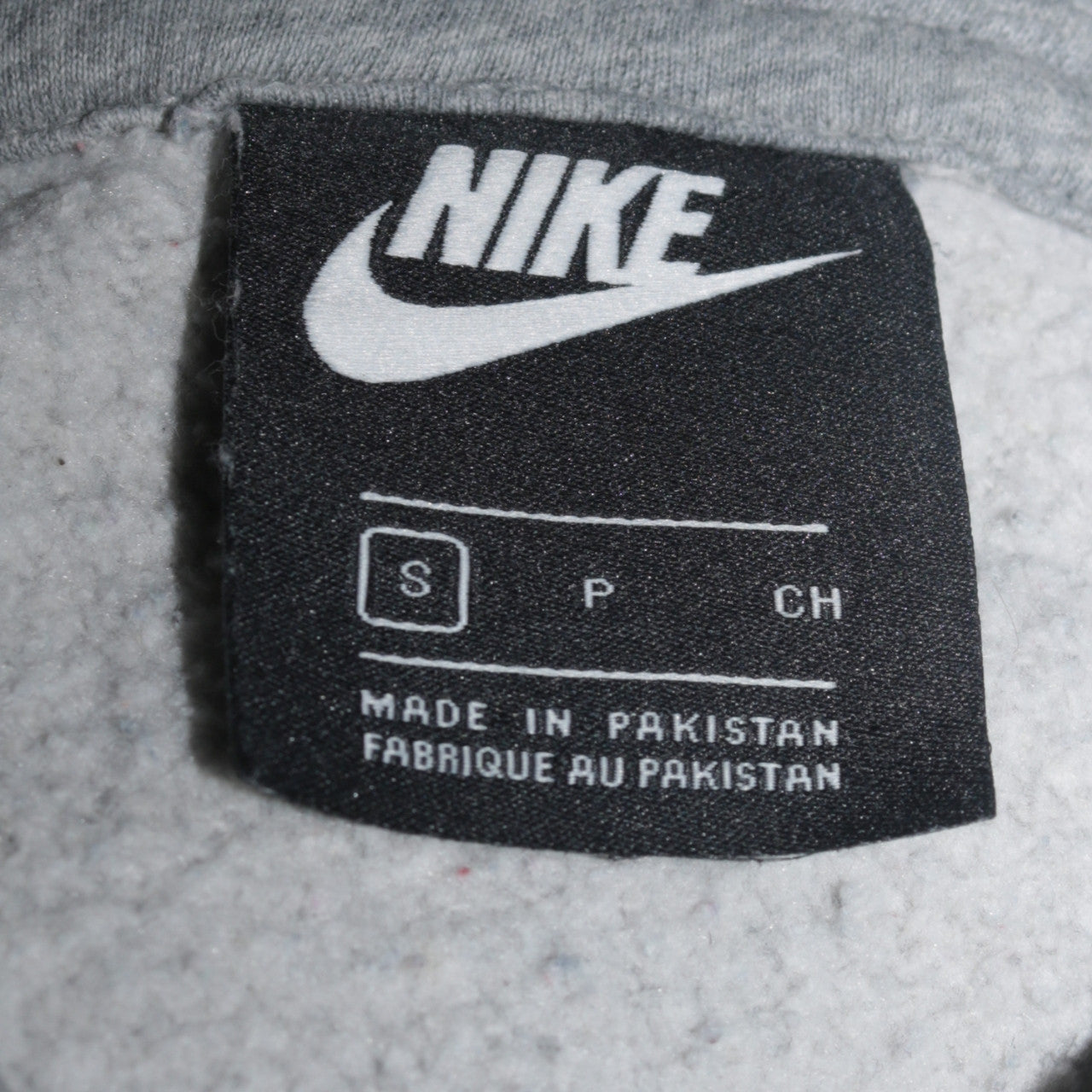 Womens UK Size S Nike Grey Pullover Hoodie