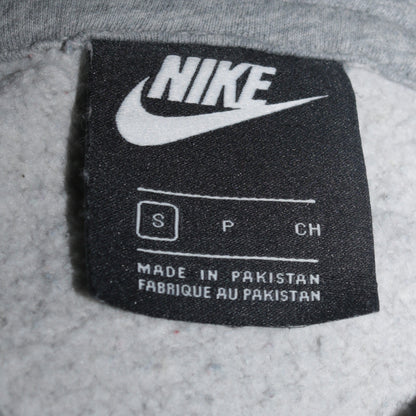 Womens UK Size S Nike Grey Pullover Hoodie