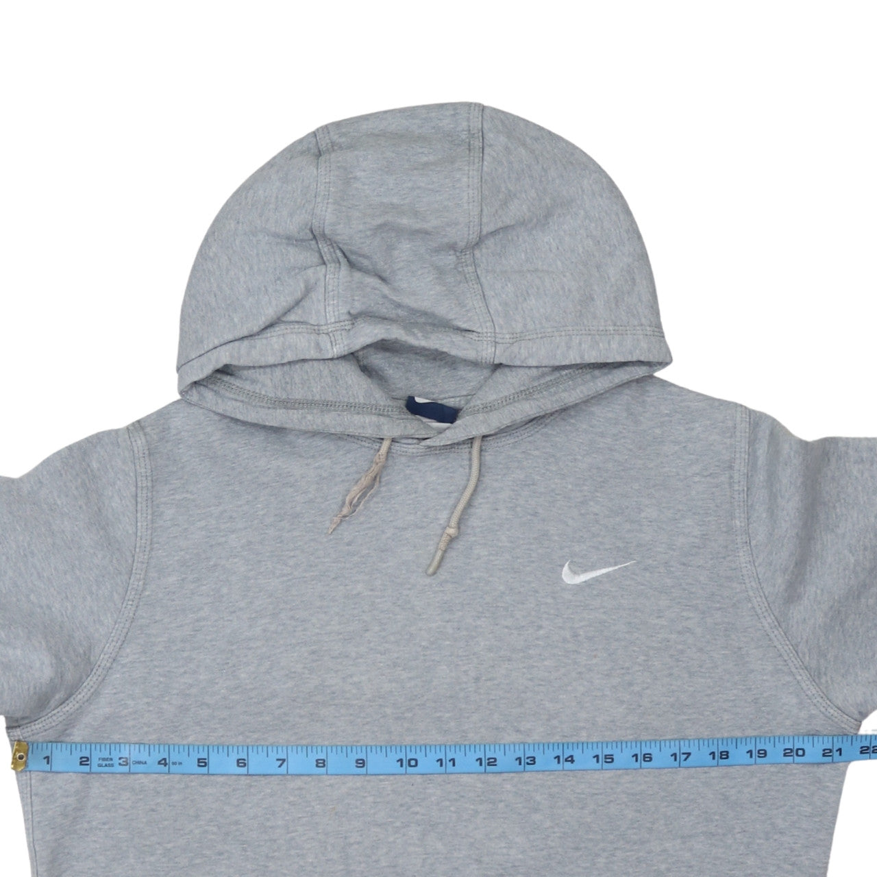 Mens UK Size M Nike Grey Pullover Hoodie