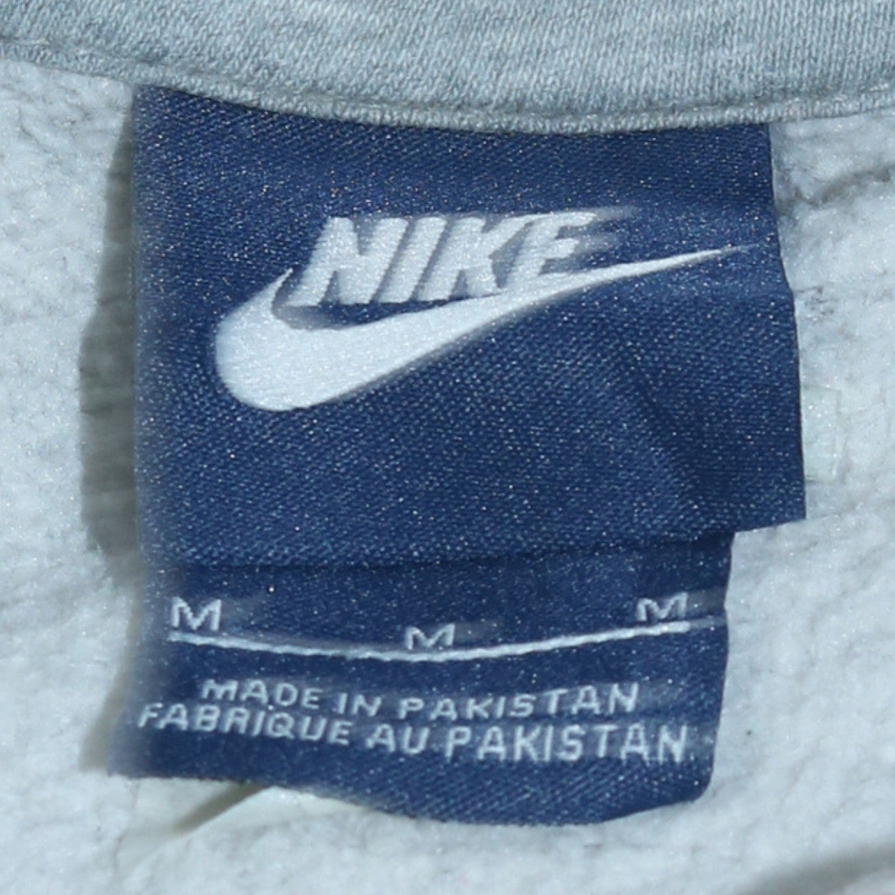 Mens UK Size M Nike Grey Pullover Hoodie
