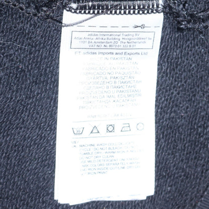 Womens UK Size 8 adidas Black Pullover Hoodie