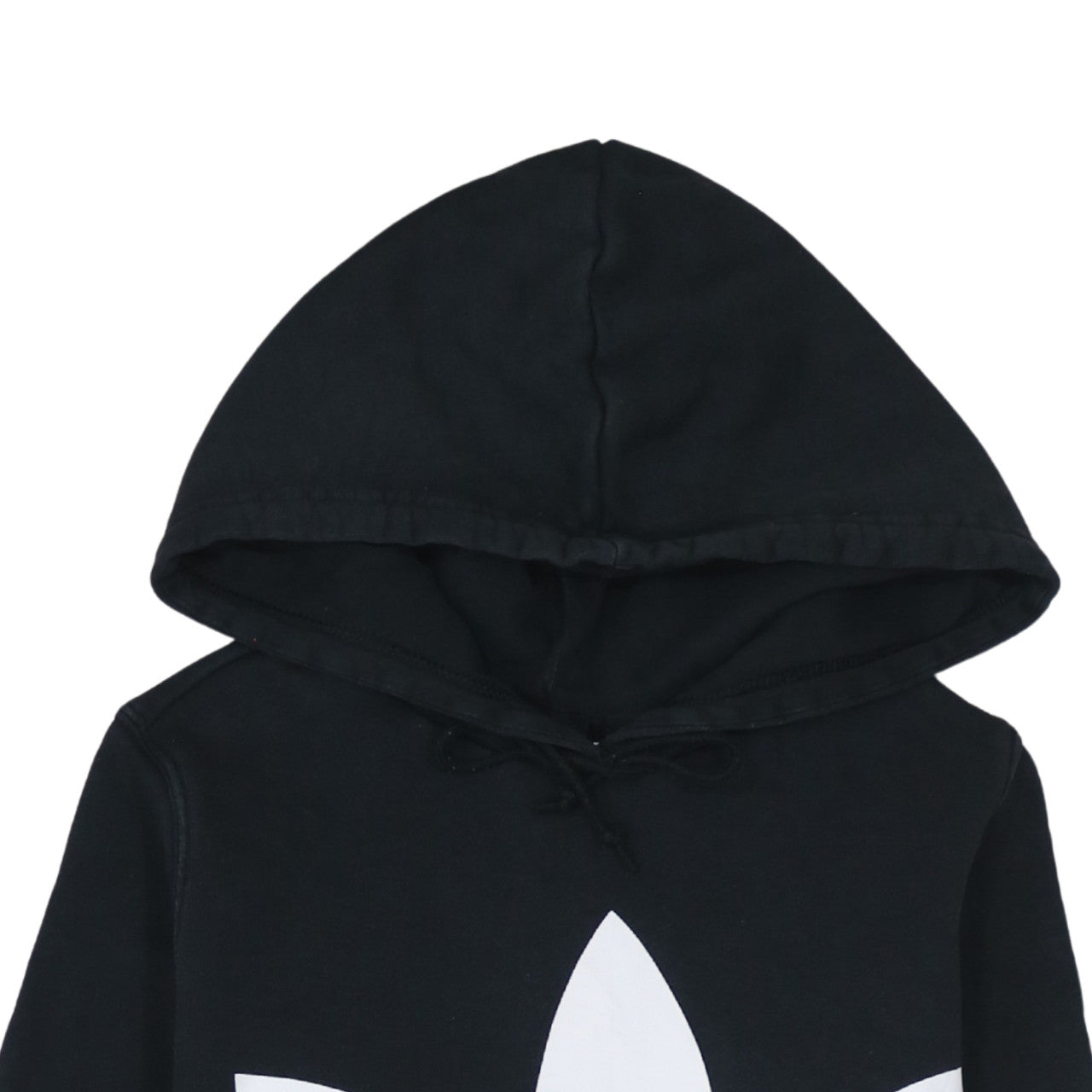 Womens UK Size 8 adidas Black Pullover Hoodie