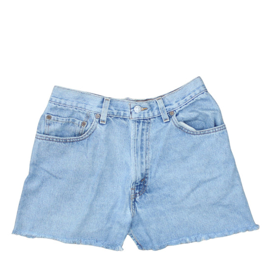 Womens UK Size M Levi's Relaxed Fit Cut-Off Shorts