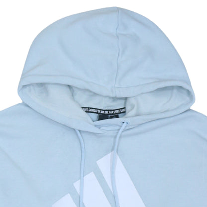Womens UK Size S adidas Blue Pullover Hoodie