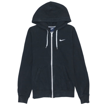 Mens UK Size M Nike Black Full Zip Hoodie