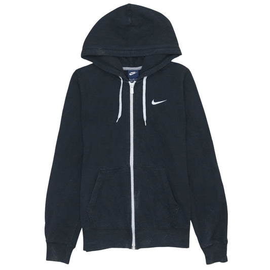 Mens UK Size M Nike Black Full Zip Hoodie