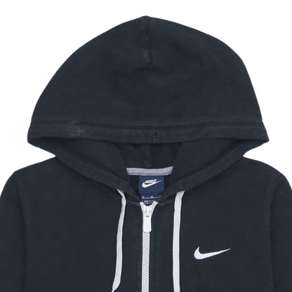 Mens UK Size M Nike Black Full Zip Hoodie