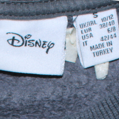 Unisex Adults UK Size S Disney Grey Pullover Sweatshirt