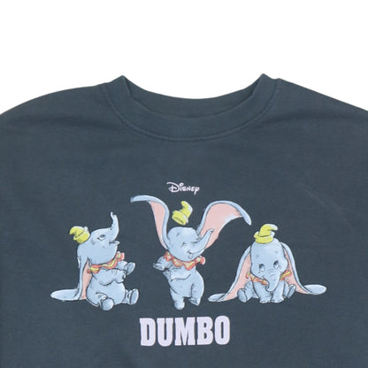Unisex Adults UK Size S Disney Grey Pullover Sweatshirt