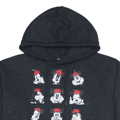 Womens UK Size XS Disney Black Pullover Hoodie