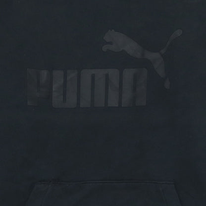 Mens UK Size M PUMA Black Pullover Hoodie