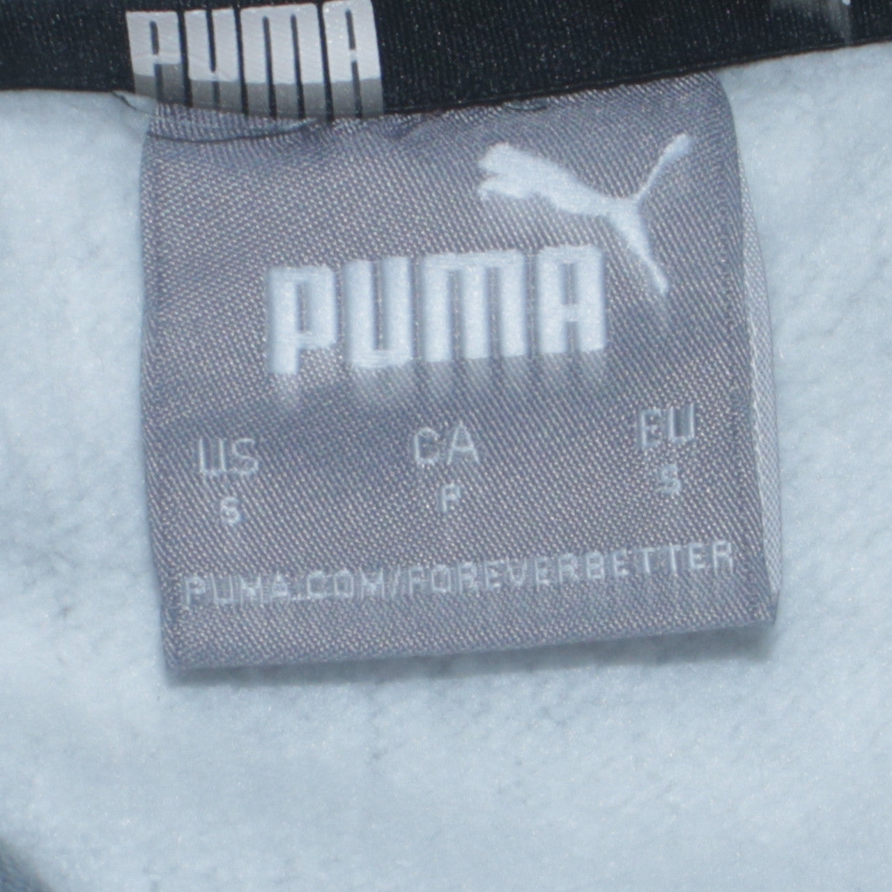 Boys UK Size S PUMA Grey Pullover Hoodie