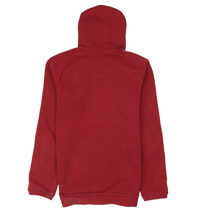 Mens UK Size S adidas Red Pullover Hoodie