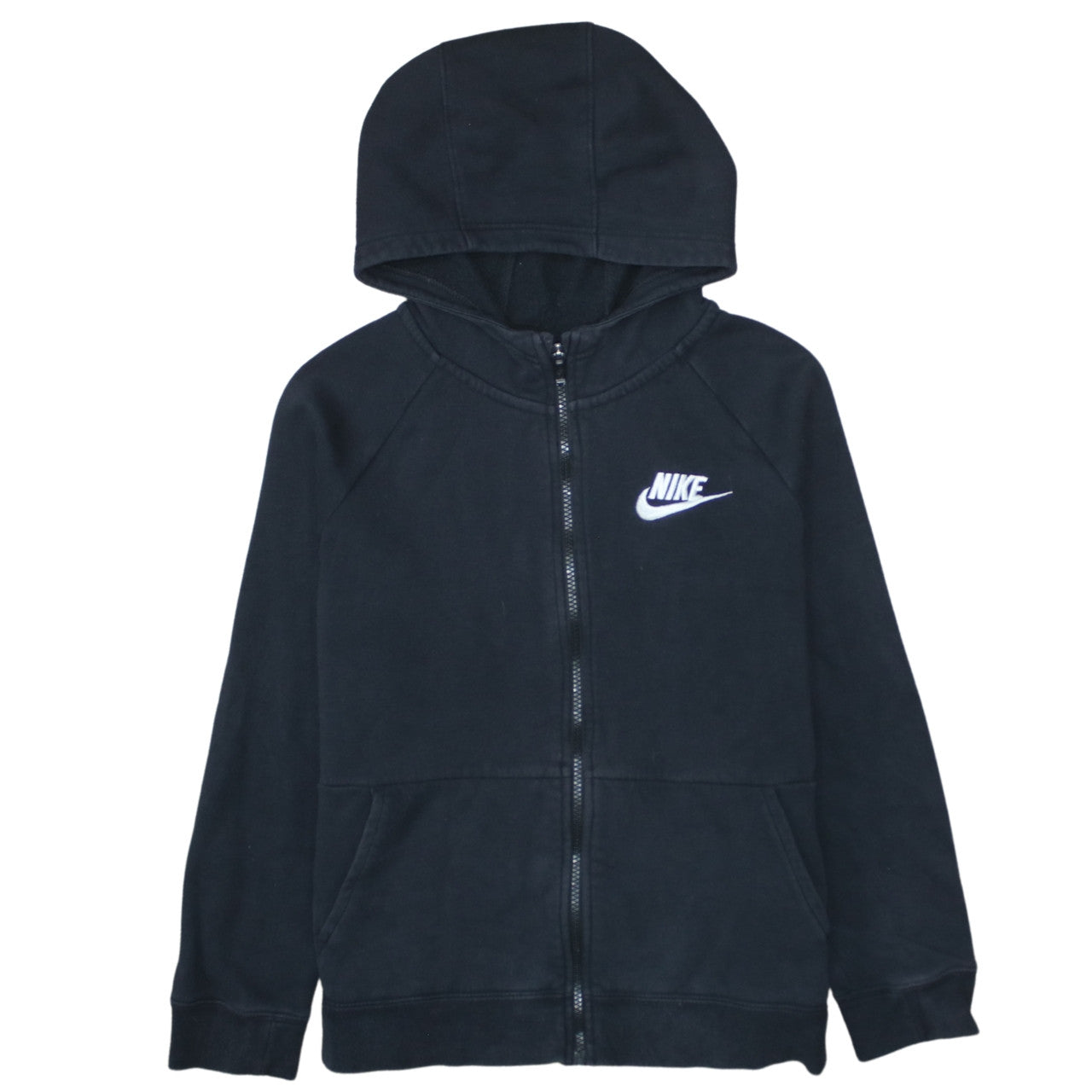 Boys UK Size XL Nike Black Full Zip Hoodie