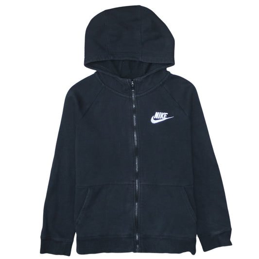 Boys UK Size XL Nike Black Full Zip Hoodie