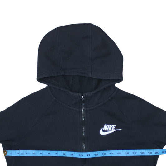 Boys UK Size XL Nike Black Full Zip Hoodie