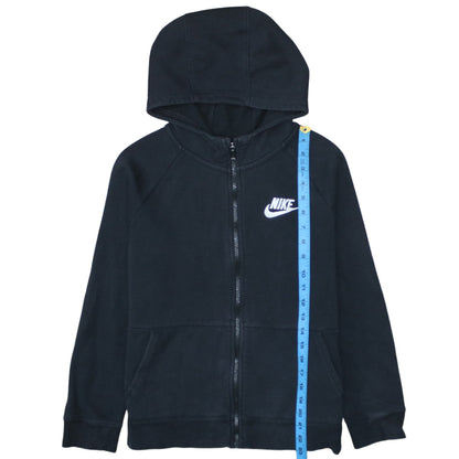 Boys UK Size XL Nike Black Full Zip Hoodie