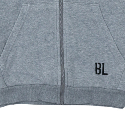 Puma Boys Grey Full Zip Hoodie 15-16 Years Hooded Sweatshirt