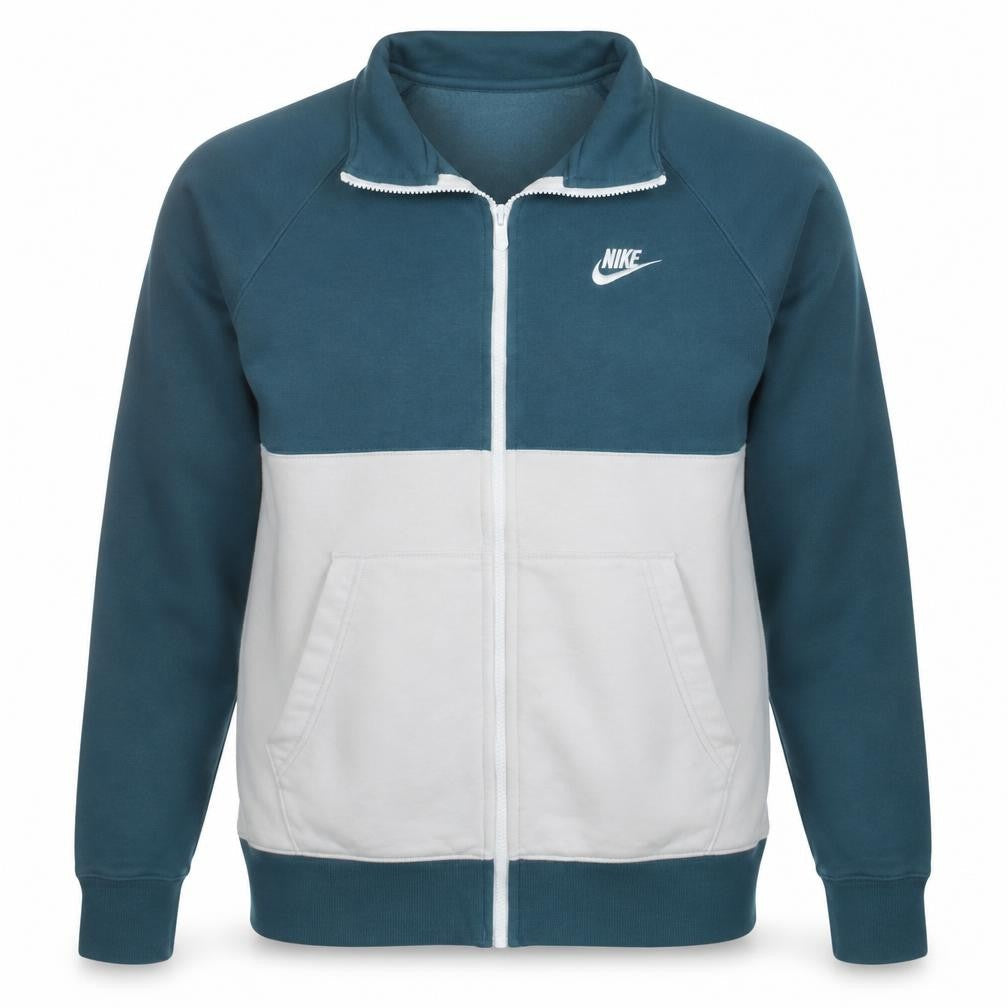 Mens UK Size S Nike Blue Full Zip Sweatshirt