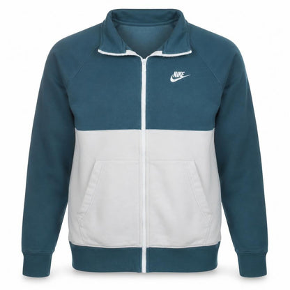 Mens UK Size S Nike Blue Full Zip Sweatshirt