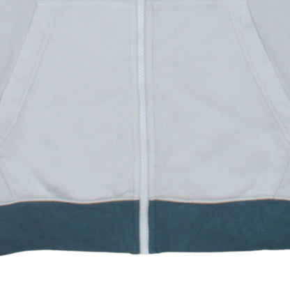 Mens UK Size S Nike Blue Full Zip Sweatshirt