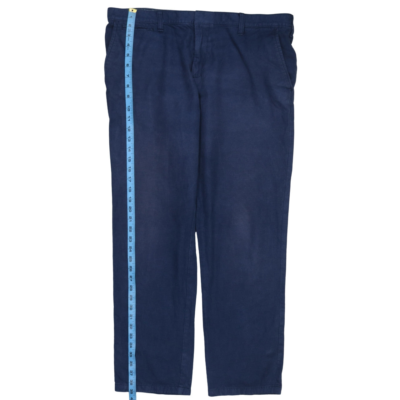 Mens UK Size 38 Tommy Hilfiger Slim Fit Chino Blue Trousers