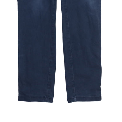 Tommy Jeans Men's Blue Chino Trousers 32x34 Slim Fit Cotton