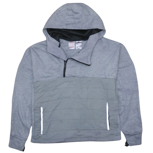 Boys UK Size 13-14 Years adidas Grey Pullover Hoodie