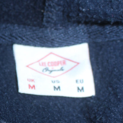 Mens UK Size M Lee Cooper Blue Full Zip Hoodie