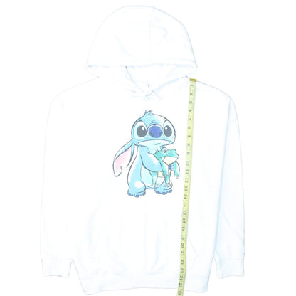 Womens UK Size XS Primark White Pullover Hoodie