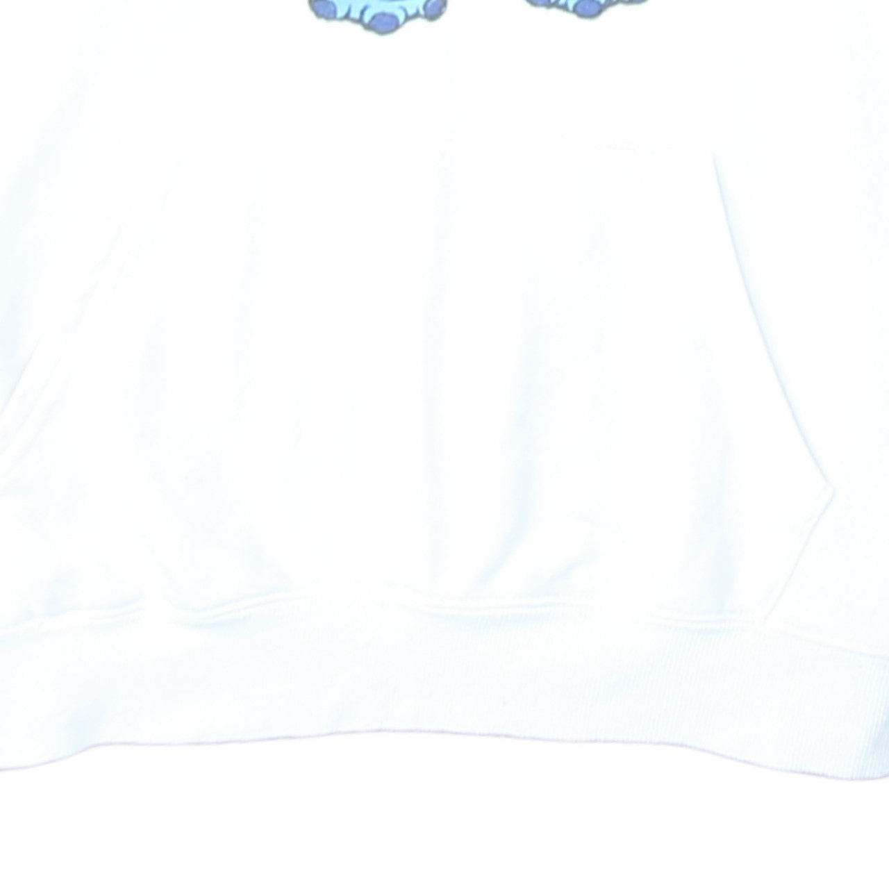 Womens UK Size XS Primark White Pullover Hoodie